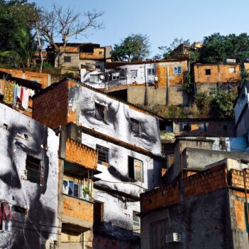 28 Millimètres, Women Are Heroes, Action in Favela Morro da Providencia, Maria de Fatima, day view, Rio de Janeiro, 2008