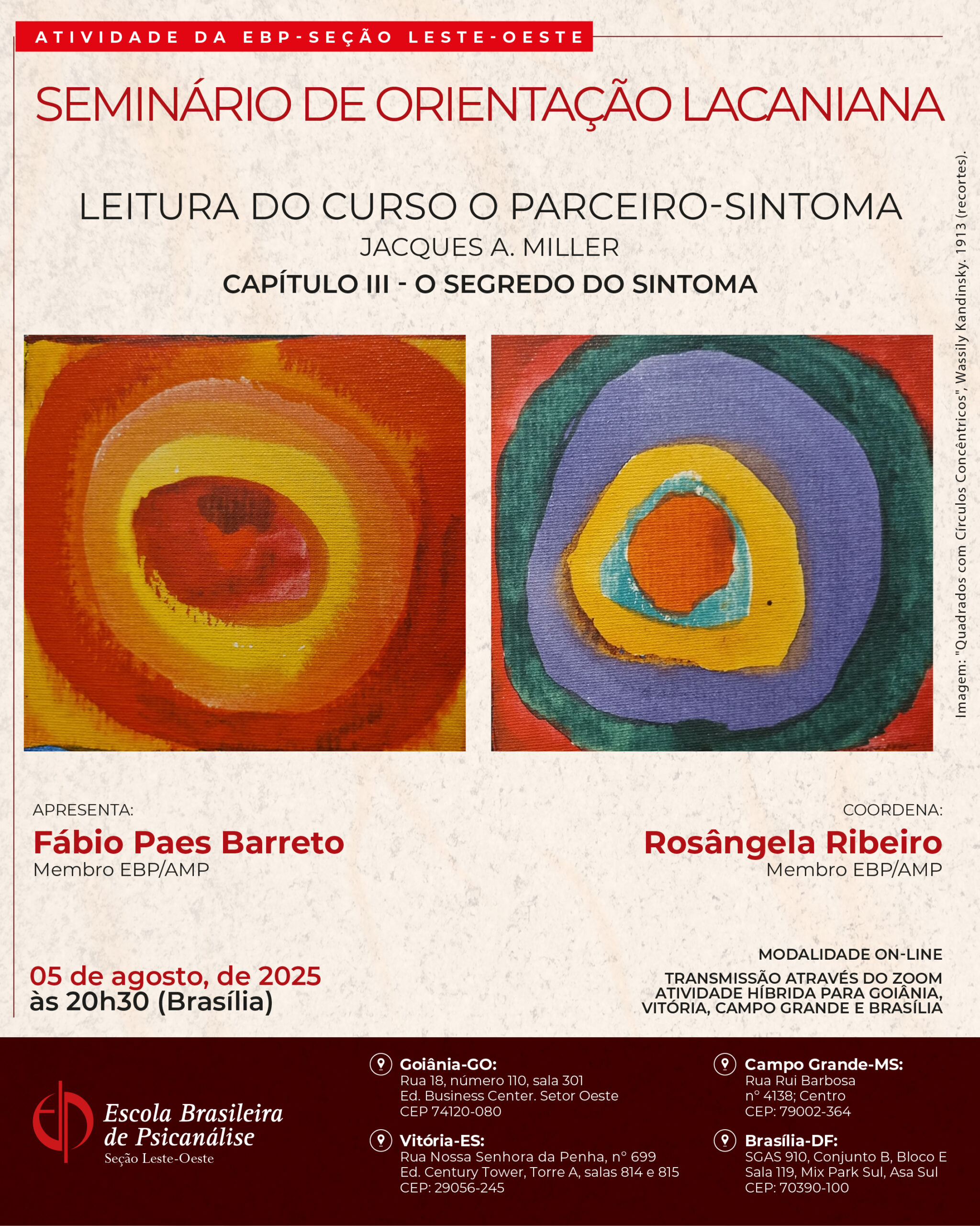 08 - AGOSTO - 05 - Seminário de Orientação Lacaniana